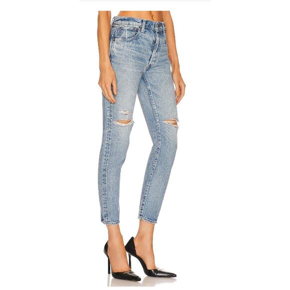 MOUSSY‎ VINTAGE Humphreys Tapered Straight-Leg Jeans Size 25 - Picture 4 of 8